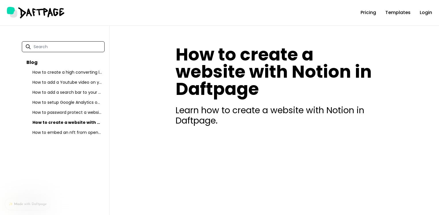 how-to-add-a-youtube-video-on-your-website-with-daftpage